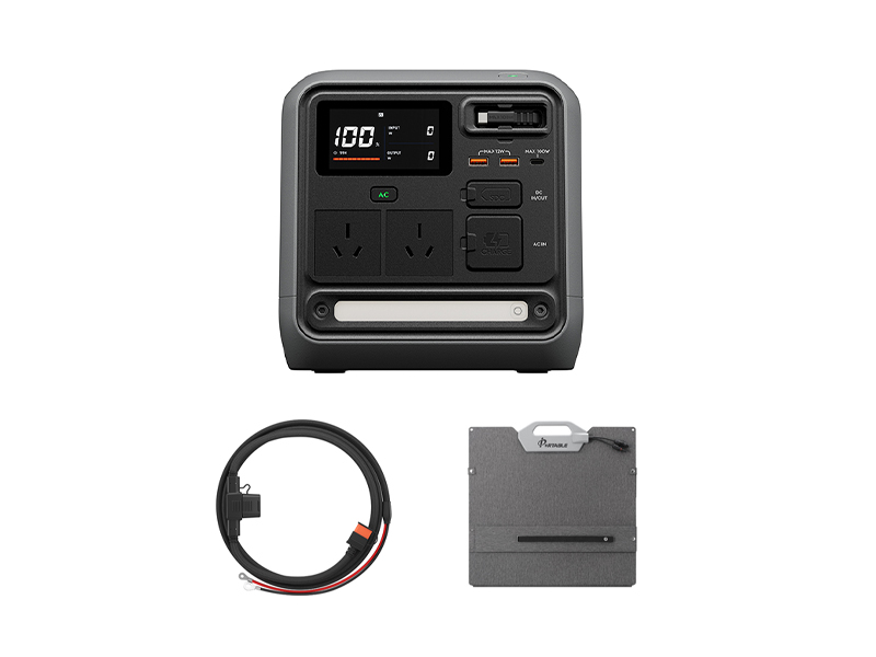 DJI Power 1000 Mini 200W Foldable Solar Panel Combo